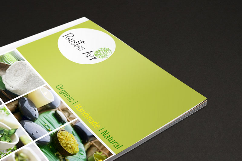 Rustic Brochures Rustic Art Brochure Design - Shadelic Design House